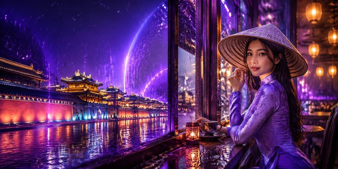 Người chơi tham khảo phân tích cá cược tại Huế với nón lá truyền thống